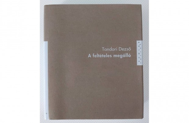 Tandori Dezs: A feltteles megll