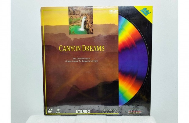 Tangerine Dream - Canyon Dreams Laserdisc - Kplemez