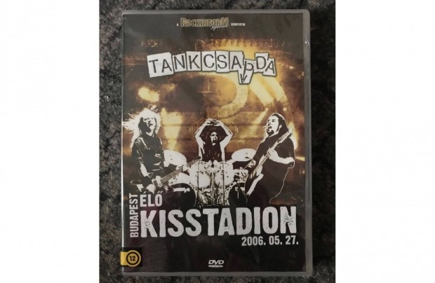 Tankcsapda Budapest l Kisstadion 2006 DVD bontatlan,Posta is,Ritka