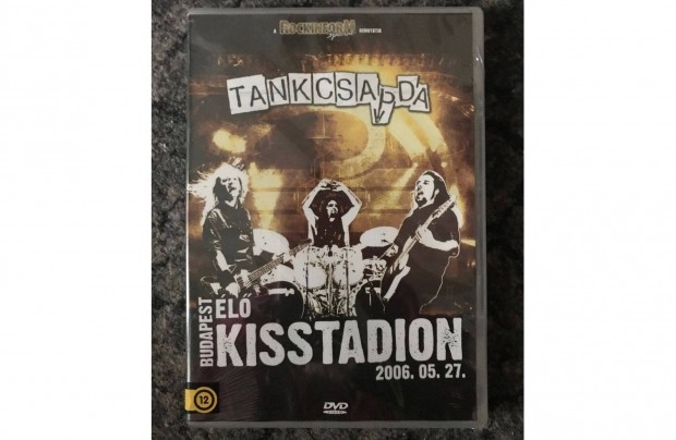 Tankcsapda Budapest l Kisstadion 2006 DVD bontatlan,Posta is,Ritka