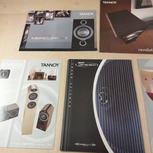 Tannoy katalgus prospektus 5db