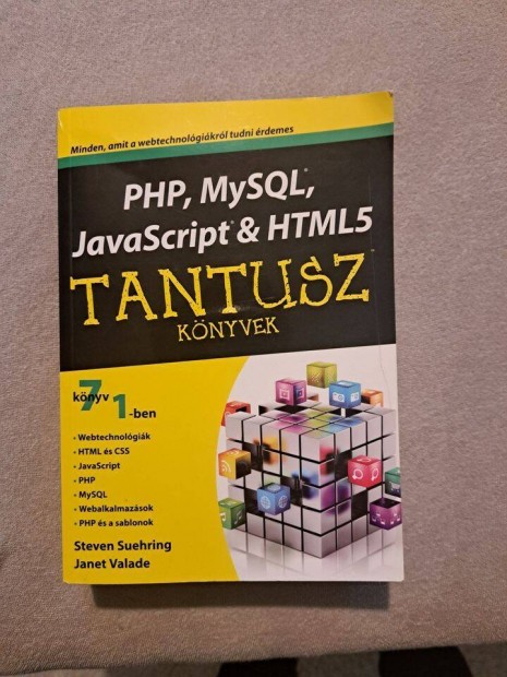 Tantusz knyvek - PHP, Mysql & Javascript & HTML