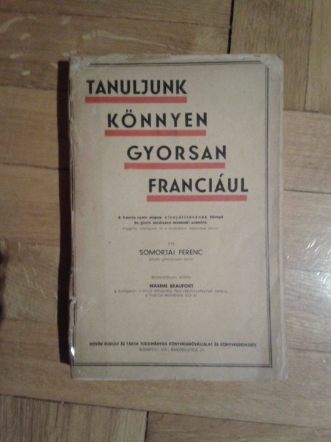 Tanuljunk knnyen gyorsan franciul