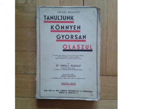 Tanuljunk knnyen gyorsan olaszul