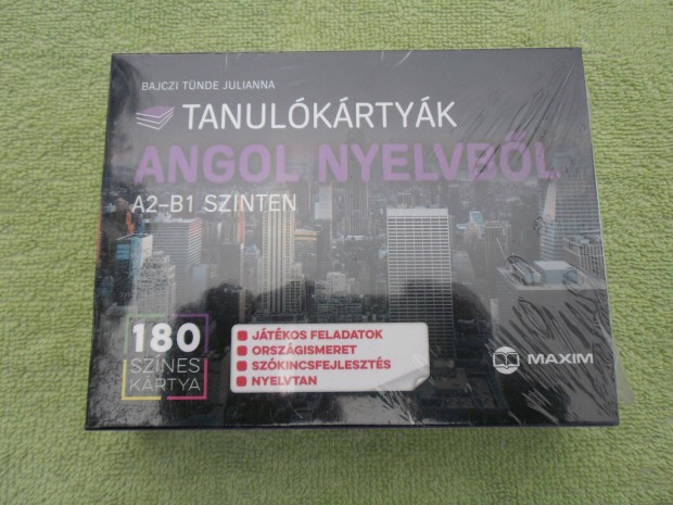 Tanulókártyák angol nyelvből - A2-B1 szint