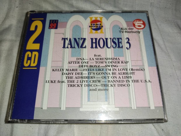 Tanz House 3 (2CD) (1990)(Daisy Dee,DNA,Bass Bumpers)