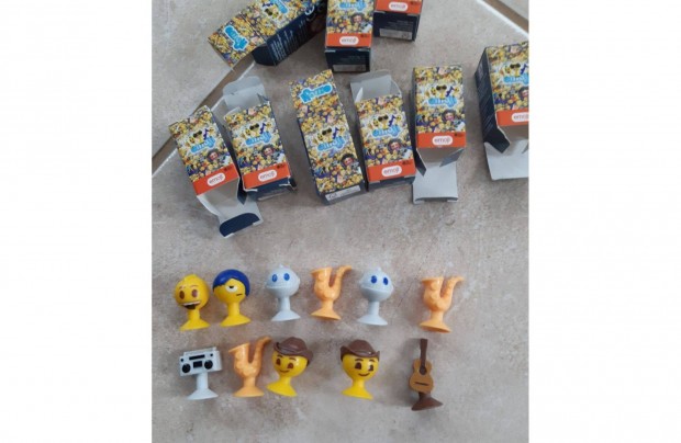 Tapadkorongos Emoji Stikeez figurk (11 db) j