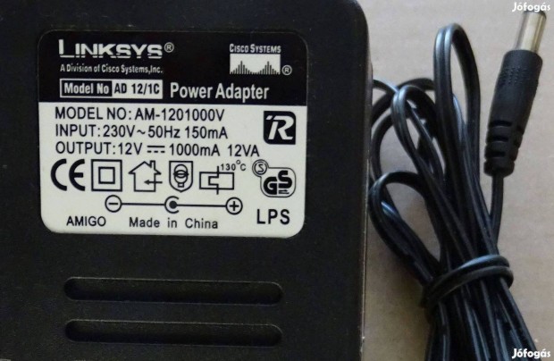 Tpegysg 12V DC (Linksys)