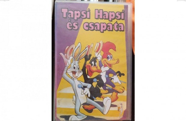 Tapsi Hapsi s csapata msoros VHS kazetta elad Debrecen