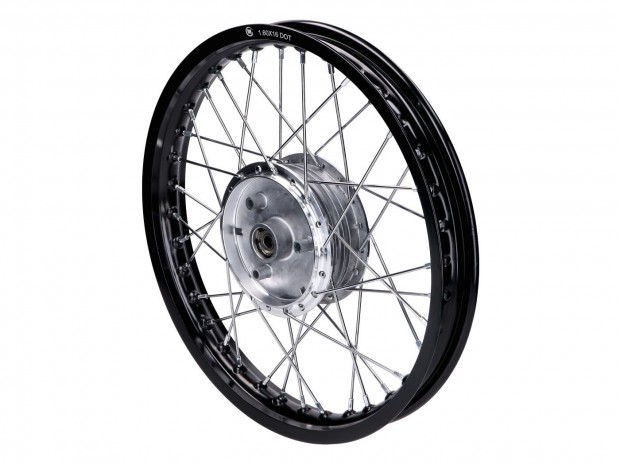 Trcss kerk 1,60 x 16 alumnium fekete Simson S50, S51, S53, S70, S8