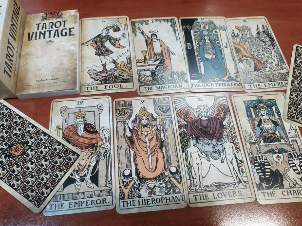 Tarot Vintage tarot krtya jskrtya