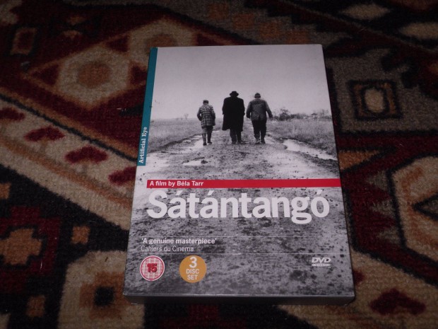 Tarr béla Sátántangó 3 dvd ritkaság