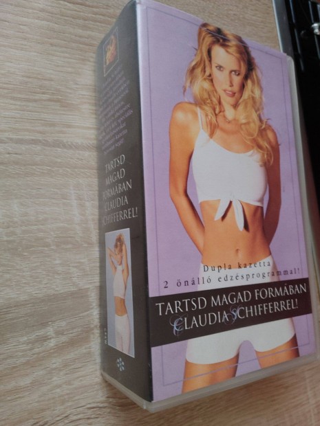 Tartsd magad formban Claudia Schifferrel dupla VHS kazetta fitnes -