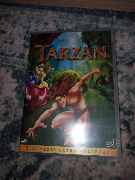 Tarzan DVD Mese Rajzfilm dupla lemezes 2 lemezes
