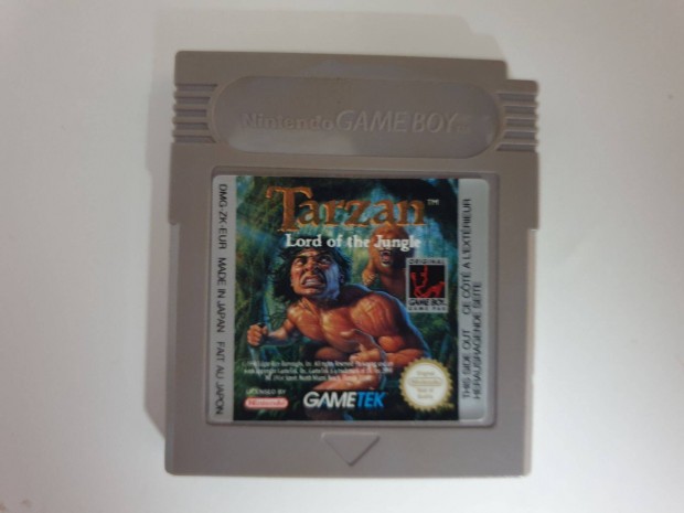 Tarzan Lord of the Jungle Gameboy Game Boy eredeti Nintendo jtk
