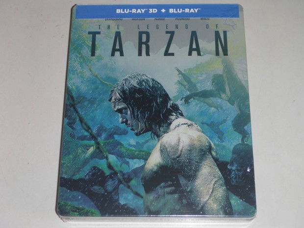 Tarzan legendja 3D+2D - limitlt, fmdobozos vlt.(steelbook) blu-ray
