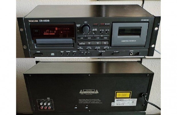 Tascam CD-A500 CD lejtsz - kazetts deck