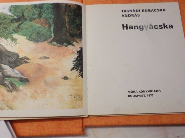 Tasndi Kubacska Andrs Hangycska, 1977 Retro! Gyermekknyv