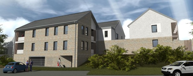 Tata, 3 szob�s  t�gla lak�s elad�