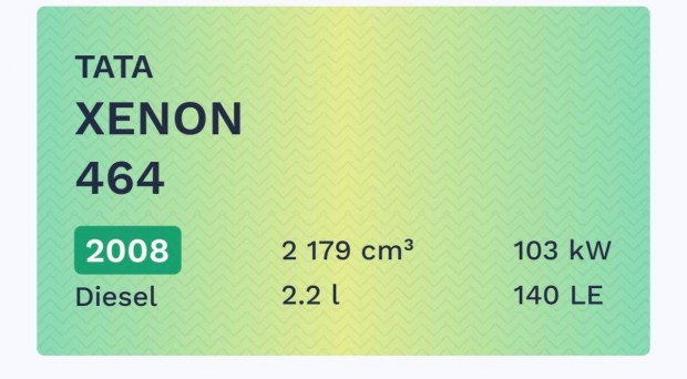 Tata xenon 2.2 D porlasztt keresek