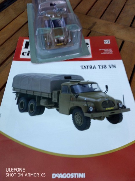 Tatra 138 VN Deagostini 1/43 Új!!! Bontatlan!!!