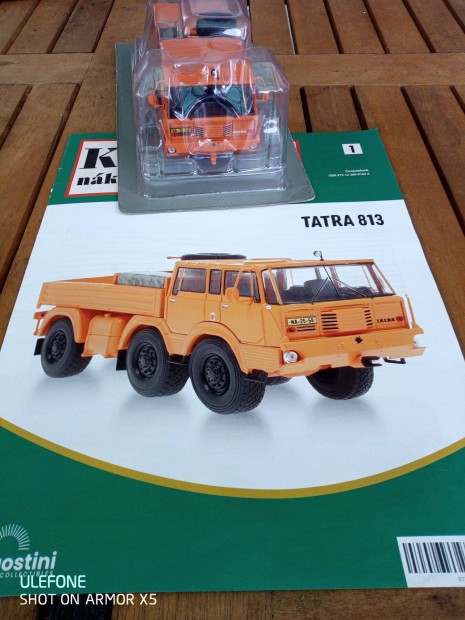 Tatra 813 Lengyel sorozat 1/43 Deagostini.j!!! Bontatlan!!!jsggal!