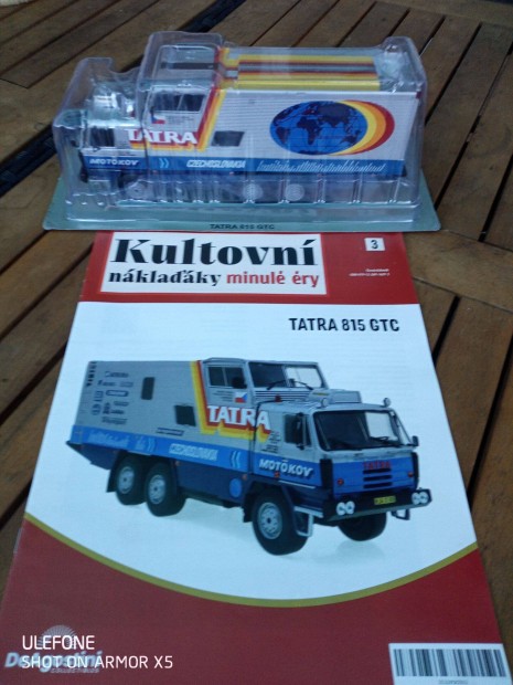 Tatra 815 GTC Deagostini 1/43 Új!!! Bontatlan!!! Újsággal!!!