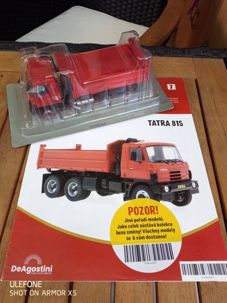 Tatra 815 bilencs modell Deagoostini 1:43 j!!! Bontatlan!!!jsggal!