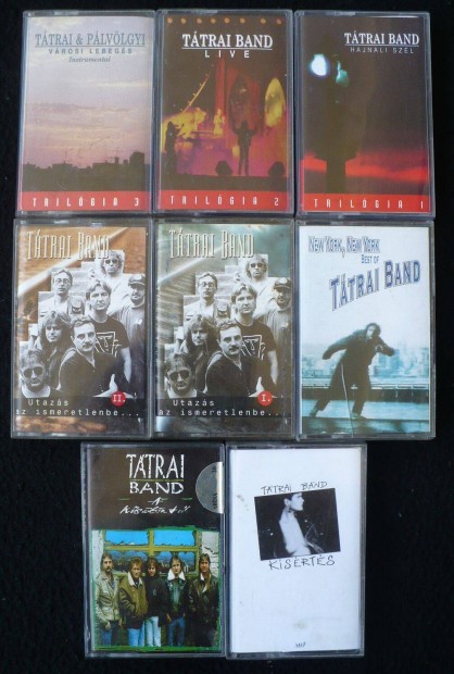 Ttrai Band kazetta-kollekci (8 db)
