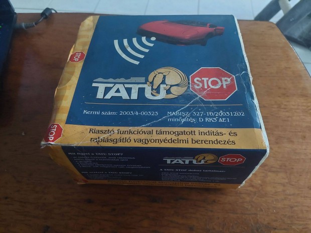 Tatu autóriasztó (használatlan)