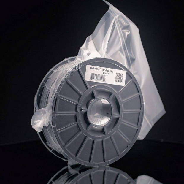 Taulman3D Bridge PA Nylon filament, 450g, 1.75mm - fekete