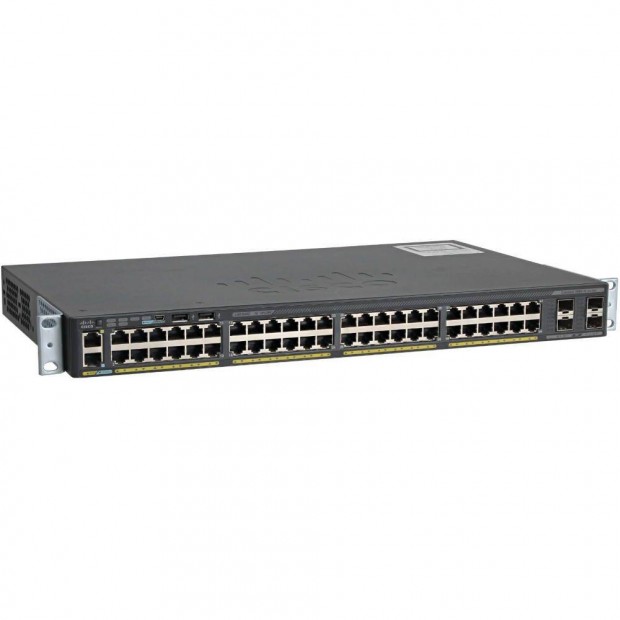 Tavaszra! Cisco WS-C2960X-48TS-L 48 portos switch szmlval, garanciv