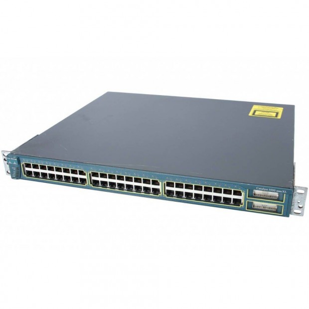 Tavaszra! Cisco WS-C3548-XL-EN 48 portos switch szmlval, garancival