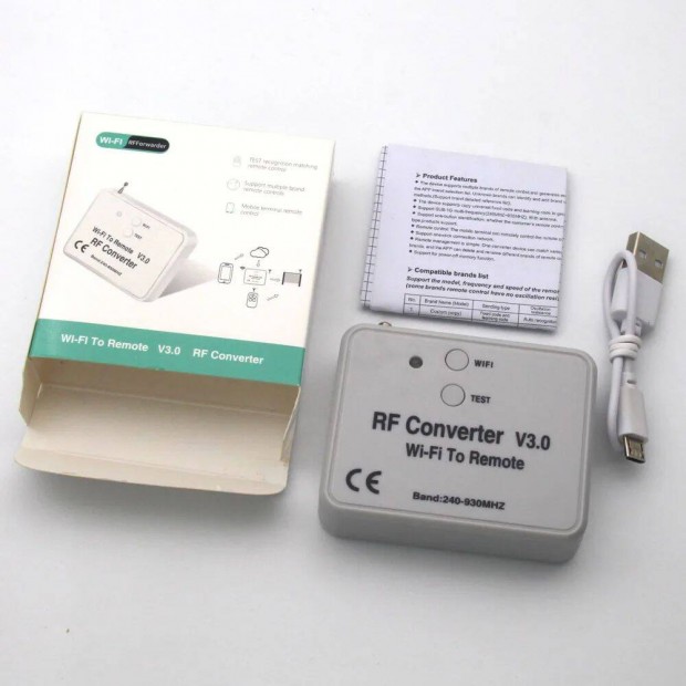 Tvirnyt rdijel - Wi-Fi konverter (330,433,868Mhz)