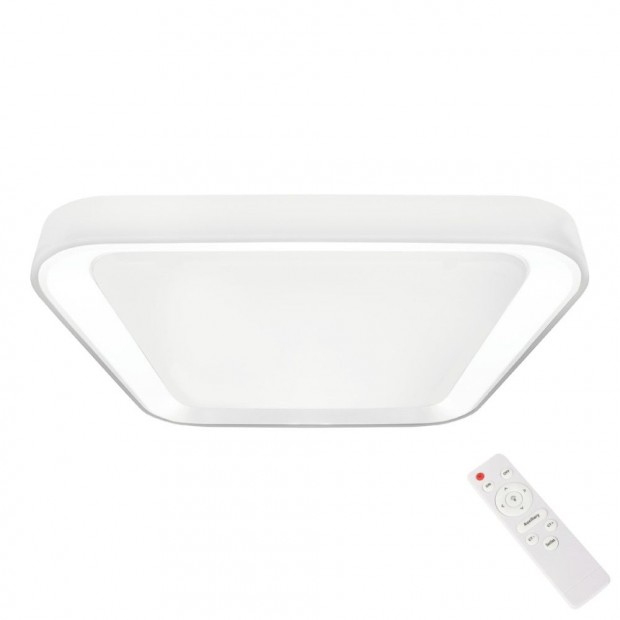 Tvirnyts mennyezeti LED lmpa 38W Milagro Quadro White 3000-6000K