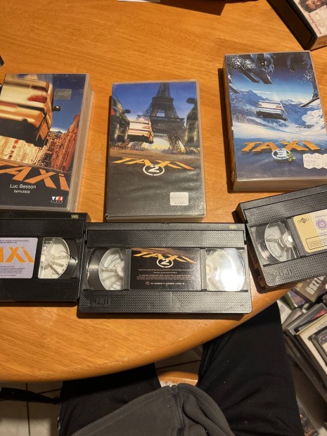 Taxi 1,2,3,pakk vhs 