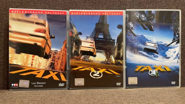 Taxi 1-3 DVD filmek egyben
