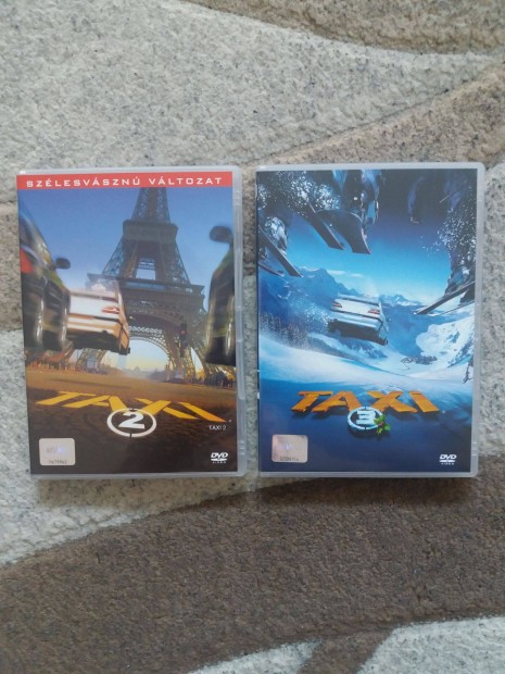 Taxi 2. + Taxi 3. (2 DVD - Intercomos kiadsok)