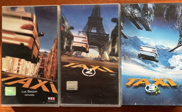 Taxi pakk vhs kazetta