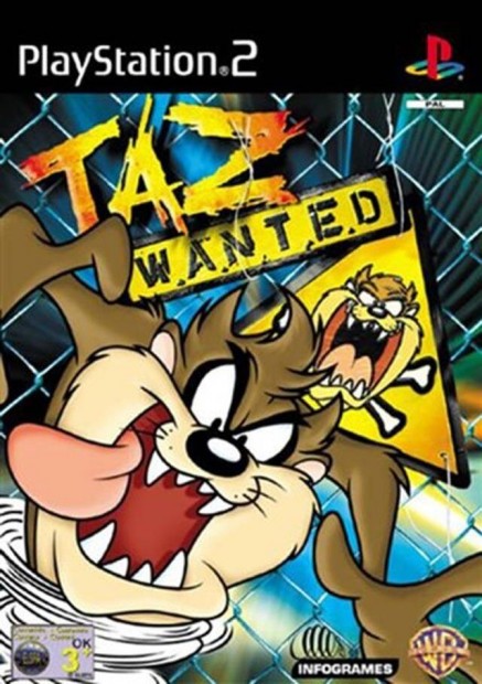 Taz Wanted eredeti Playstation 2 jtk