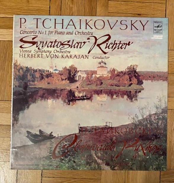 Tchaikovsky Concerto No.1. Richter-Karajan bakelit nagylemez