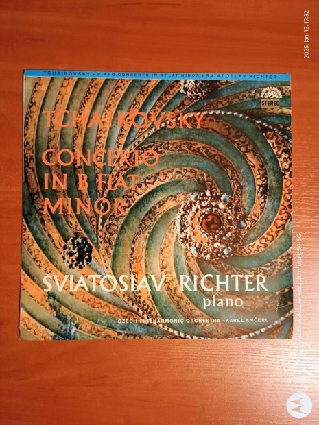 Tchaikovsky - Concerto on B Flat Minor; LP, Vinyl