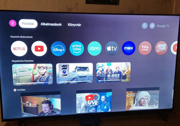 Tcl 139cm Uhd 