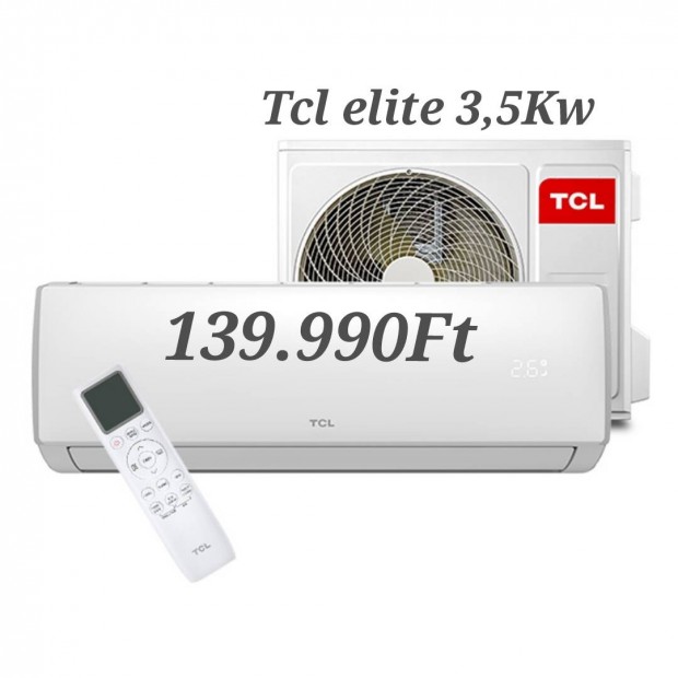 Tcl elite 3,5Kw -20°C Új termék!
