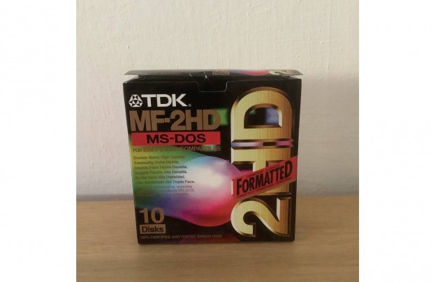 Tdk mf-2hd ms-dos 1,44mb