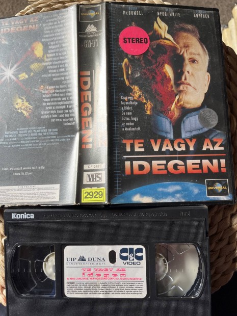 Te vagy az idegen vhs 