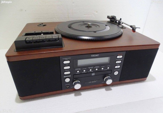 Teac LP-R500 bakelit lemezlejtsz CD lejtsz Rdi Tuner Kazetta