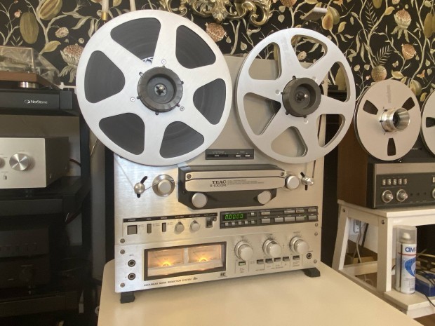 Teac X-1000R 6 fejes hifi sztereo szalagos orss magn feljtott