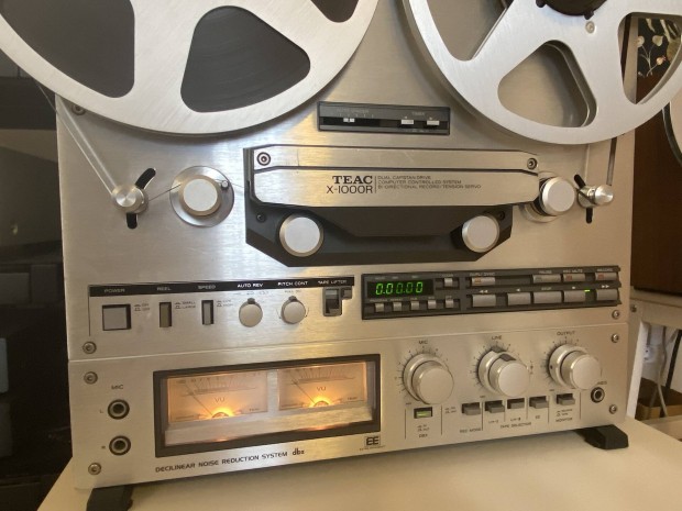 Teac X-1000R 6 fejes hifi sztereo szalagos orss magn feljtott