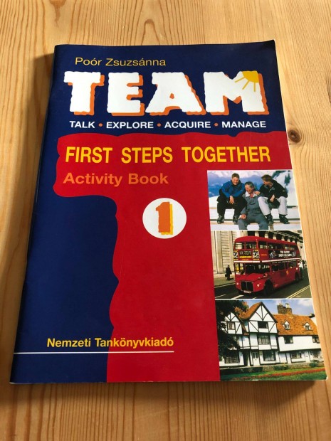 Team 1 Course Book és Activity Book angol nyelvkönyvek